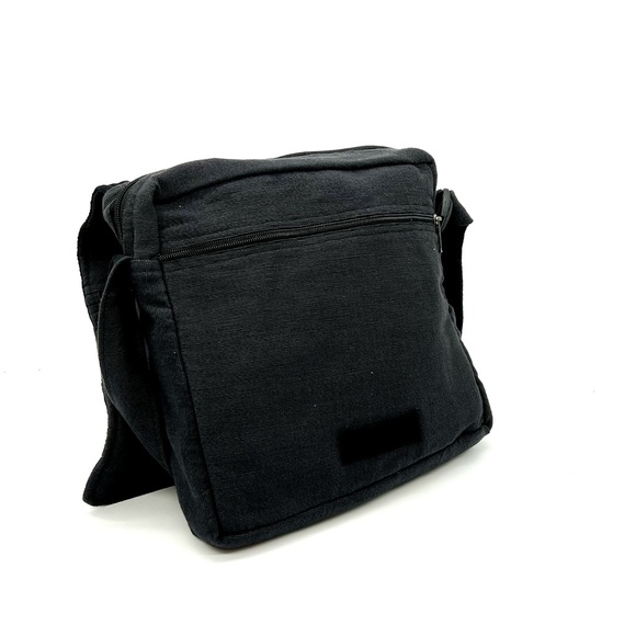 Messenger Bag with Swirl Embroidery - Picture 5 of 8